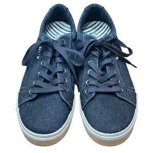 Taos Denim Canvas Lace Up‎ Casual Comfort Sneakers Shoes US 10
